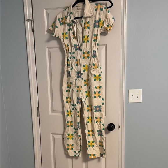 Noble Prairie Print Utility Jumpsuit - size XS - Picture 1 of 2